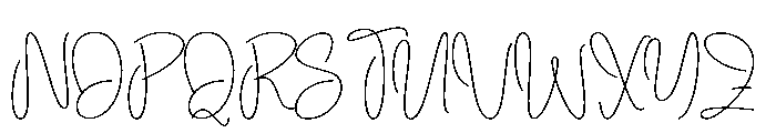 Mothers Font UPPERCASE