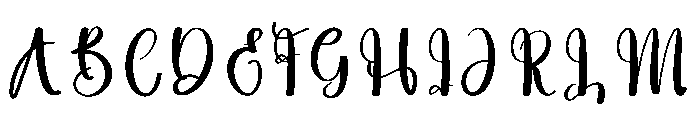 Motivation Font UPPERCASE