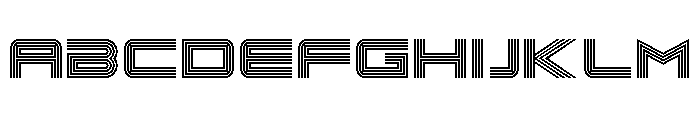 Moto Race Extravagant Regular Font UPPERCASE