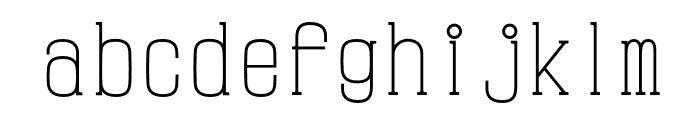 Moukoh Ultra Light FONT