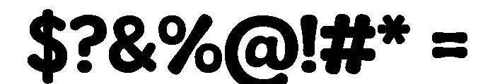 Mouldy Cheese Regular Font OTHER CHARS