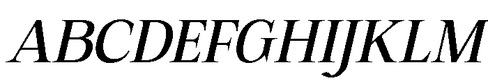 Mount Sagilite Italic Font UPPERCASE