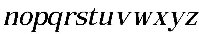 Mount Sagilite Italic Font LOWERCASE