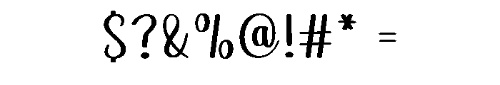 Mountain Date Font OTHER CHARS