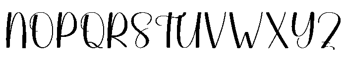 Mountain Date Font UPPERCASE