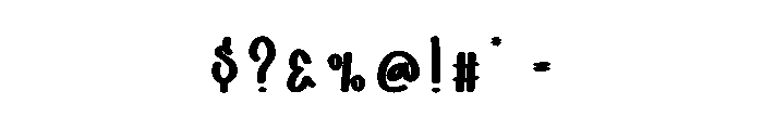 Mountain Vacation Font OTHER CHARS