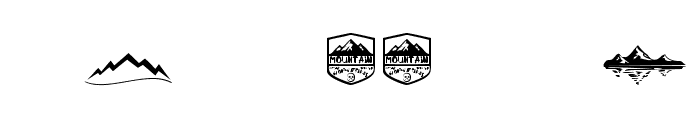 Mountain Font OTHER CHARS