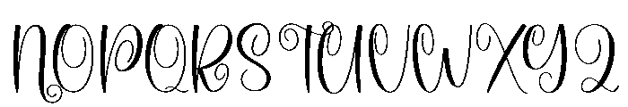 Mountain3 Font UPPERCASE