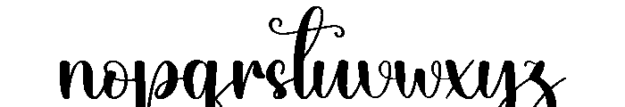 Mountain3 Font LOWERCASE