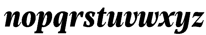 Mountella Demo ExtBd Ita Font LOWERCASE
