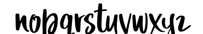 Mountty Free Personal Use Font LOWERCASE