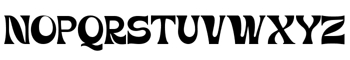 Mourghan Regular Font UPPERCASE