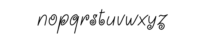 Mourint Font LOWERCASE