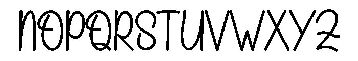Mouse House Font UPPERCASE