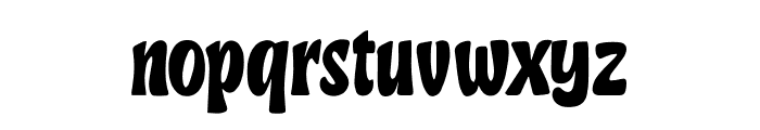 Moustache Choubidou Font LOWERCASE