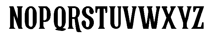 Moustache You Font LOWERCASE