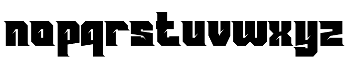 Movetrax Booster Font LOWERCASE