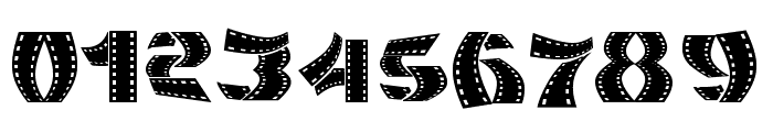 Movie Filmstrip Font OTHER CHARS