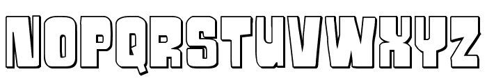 Movie Monster 3D Font LOWERCASE