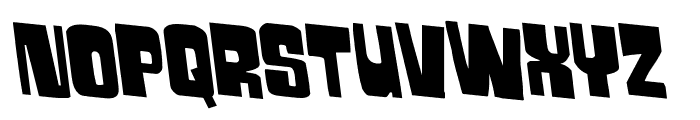 Movie Monster Rotalic 2 Font LOWERCASE