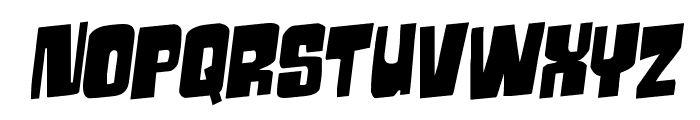 Movie Monster Rotalic Font LOWERCASE