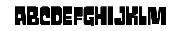 Movie Monster Staggered Font LOWERCASE