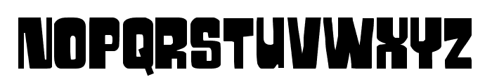 Movie Monster Staggered Font LOWERCASE