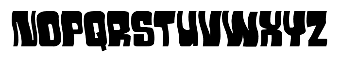 Movie Monster Wavy Font LOWERCASE