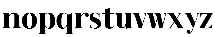 Moving Font LOWERCASE