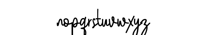 MowgliScript-Regular Font LOWERCASE