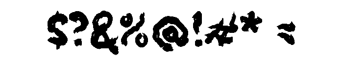 Mozfire Font OTHER CHARS
