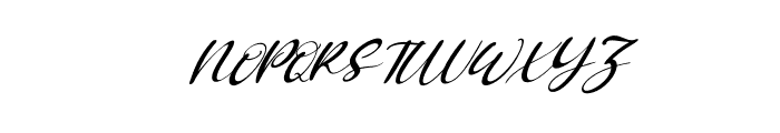 Mozzana Italic Font UPPERCASE