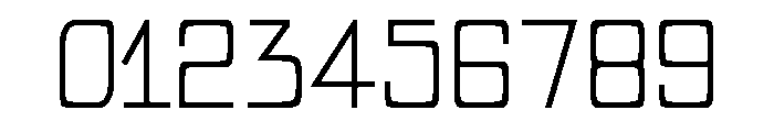 modern_squared2 Font OTHER CHARS