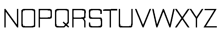modern_squared2 Font UPPERCASE