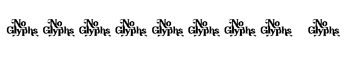 monogram love Demo Font OTHER CHARS