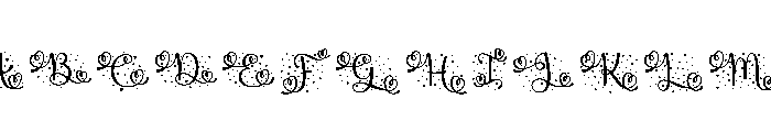 monogram love Demo Font UPPERCASE