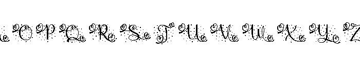 monogram love Demo Font UPPERCASE
