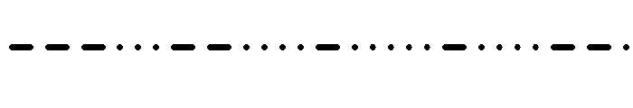 morse Regular Font OTHER CHARS