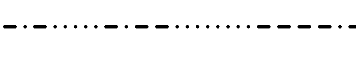 morse Regular Font UPPERCASE