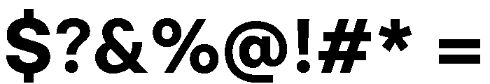 Momo Trust Display Regular Font OTHER CHARS