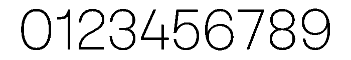 Momo Trust Sans 200 Font OTHER CHARS