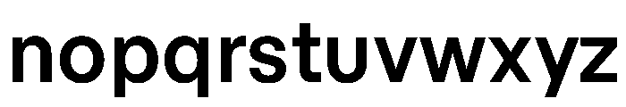 Momo Trust Sans 600 Font LOWERCASE