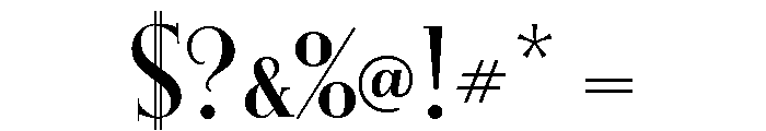 Mona Lisa Solid ITC TT Font OTHER CHARS