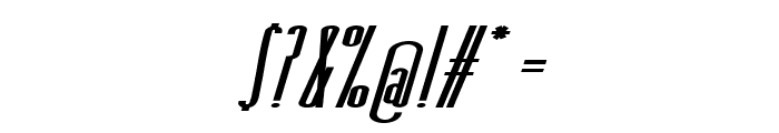 Modera-BoldItalic Font OTHER CHARS