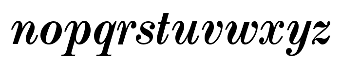 ModernMTStd-BoldItalic Font LOWERCASE