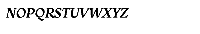 Monarcha SemiBold Italic Font UPPERCASE
