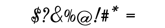 Monetto-Bold Font OTHER CHARS