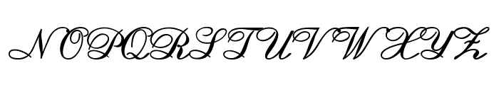 Monetto-Bold Font UPPERCASE
