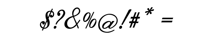 Monetto-BoldItalic Font OTHER CHARS