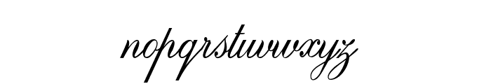 Monetto-CondensedItalic Font LOWERCASE